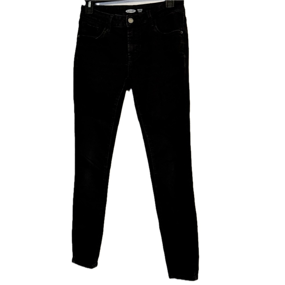 Old‎ Navy Rockstar Super Skinny Low Rise Jeans Women's Size 6 Black
